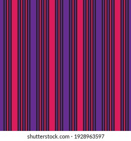 Purple vertical striped seamless pattern background suitable for fashion textiles, graphics