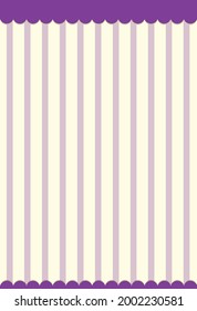 Purple vertical stripes pattern background illustration