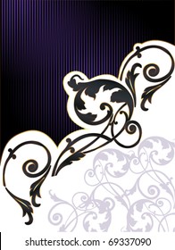 Purple vintage background