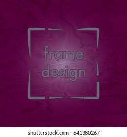 purple vintage frame background