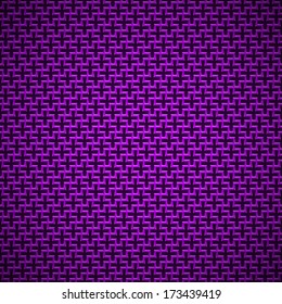 Purple (violet) abstract technology background with seamless cross perforated pattern for web sites, user interfaces (UI), applications (apps) and business presentations. Vector illustration.