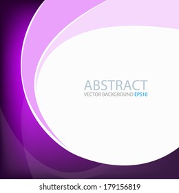 Purple violet background graphic circle curve line for text and message modern web design