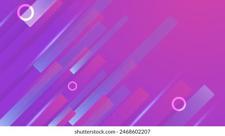 Purple violet blue and white abstract geometric gradient background with shapes. Abstract gradient shapes background for presentation, business report, card, banner, poster