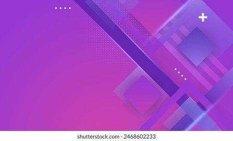 Vector azul violeta púrpura y blanco abstracto gradiente geométrico forma fondo moderno. Fondo Abstractas de las Formas de gradiente para la presentación, informe de negocios, tarjeta, Anuncio, cartel