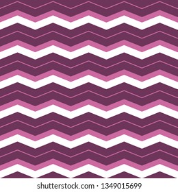 Purple violet geometric seamless zigzag pattern. chevron pattern background, wrapping paper, fabric pattern, textile design. Chevron seamless pattern