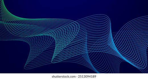 Roxo violeta verde e azul vetor moderna linha abstrata tecnologia fundo
