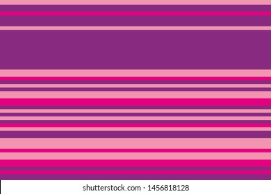 Purple (violet) and pink horizonttal stripes. Semlrss pattern fo print on fabric, goft wrapp. Classic style. VEctor illustration