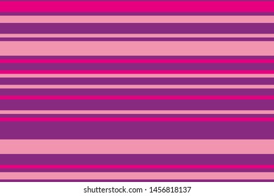 Purple (violet) and pink horizonttal stripes. Semlrss pattern fo print on fabric, goft wrapp. Classic style. VEctor illustration