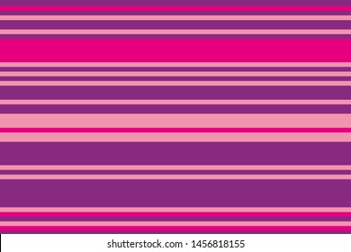 Purple (violet) and pink horizonttal stripes. Semlrss pattern fo print on fabric, goft wrapp. Classic style. VEctor illustration