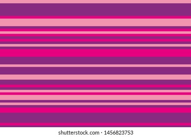 Purple (violet) and pink horizonttal stripes. Semlrss pattern fo print on fabric, goft wrapp. Classic style. VEctor illustration