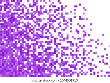 Purple violet vector pixel background
