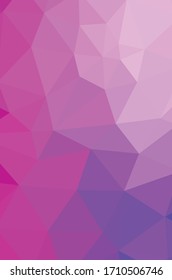 Fondo abstracto poligonal violáceo