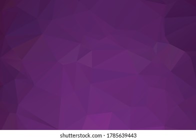 Fondo abstracto poligonal violento púrpura