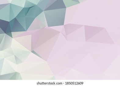 Purple vivid  vector texture with triangular style. Illustration with set of colorful 