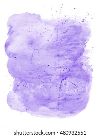 Purple Watercolor Background