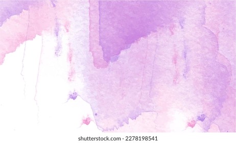 Purple watercolor background for textures backgrounds and web banners design
