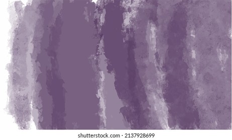Purple watercolor background for your design, watercolor background concept, vector.