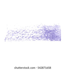 Purple Watercolor Textured Brush Stroke