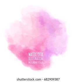purple watercolor vector background
