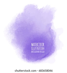 purple watercolor vector background