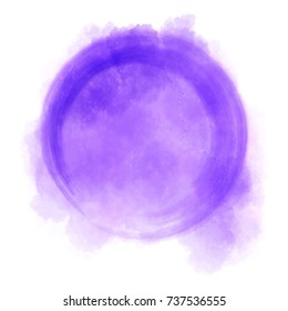 purple watercolor vector background. abstract paint illustration.