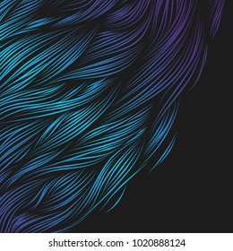 purple wave abstract background