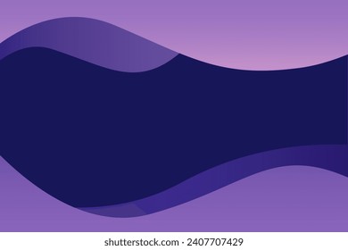 Purple wave abstract background, wave graphic, Geometric vector, Minimal Texture, web background, purple cover design, flyer template, banner