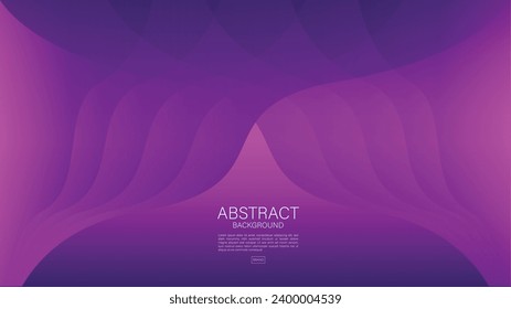 Purple wave abstract background, wave vector, Geometric vector, Minimal Texture, web background, purple cover design, flyer, banner, wall decoration, wallpaper, purple background design