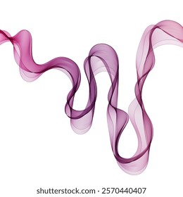 Purple wave. Background, banner, layout, template, design element. Eps 10