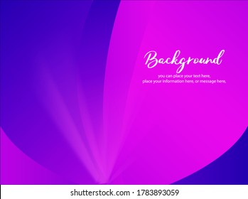Purple wave elegant bright gradient design vector template background for ads, poster, banner website