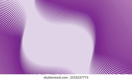 Fondo abstracto de patrón de línea de onda púrpura