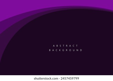 Purple wave minimalist modern background for banner, poster, brochure, website. vector illustration