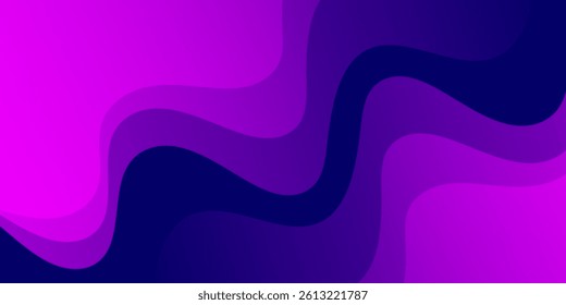 Purple wavy abstract background. Eps10 vector