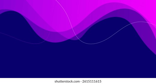 Purple wavy abstract background. Eps10 vector