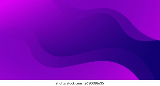 Fundo abstrato ondulado roxo. Vetor Eps10
