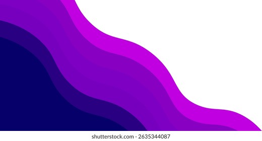 Purple wavy abstract background. Eps10 vector