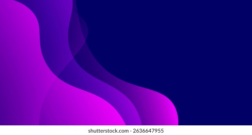 Purple wavy abstract background. Eps10 vector