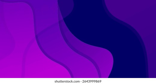 Purple wavy abstract background. Eps10 vector
