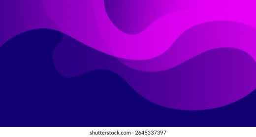 Fondo abstracto ondulado púrpura. Vector Eps10