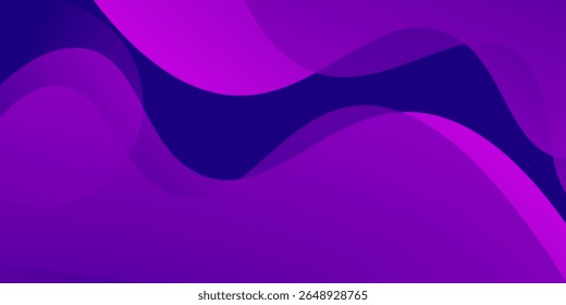 Purple wavy abstract background. Eps10 vector