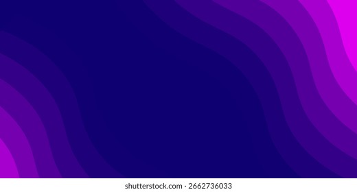 Fondo abstracto ondulado púrpura. Vector Eps10
