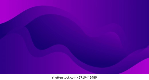 Fondo abstracto ondulado púrpura. Vector Eps10