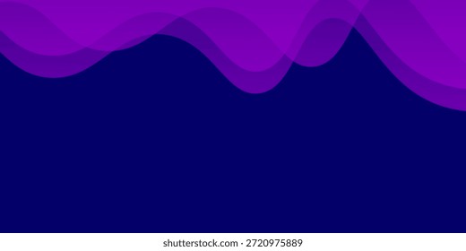 Fondo abstracto ondulado púrpura. Vector Eps10