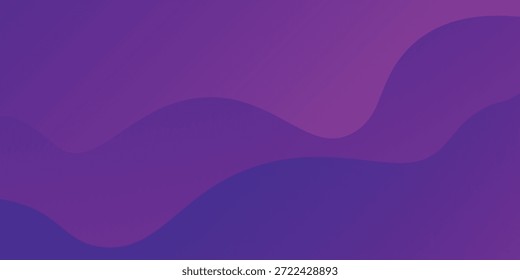 Fundo abstrato ondulado roxo. Vetor Eps10