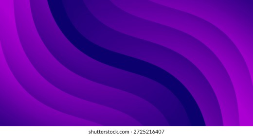 Fundo abstrato ondulado roxo. Vetor Eps10