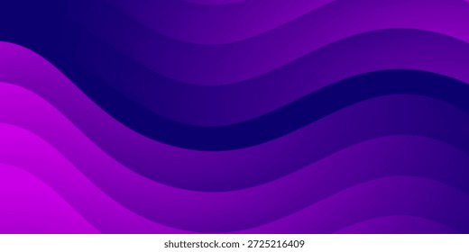 Fundo abstrato ondulado roxo. Vetor Eps10