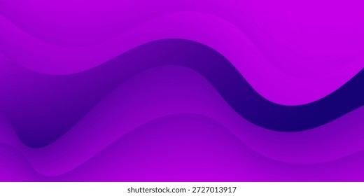 Fondo abstracto ondulado púrpura. Vector Eps10