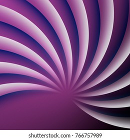 Purple wavy abstract background. Modern vector illustration.