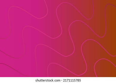 Purple wavy abstract vector background with lines