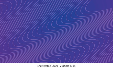 Fondo abstracto de línea ondulada púrpura para fondo o presentación
